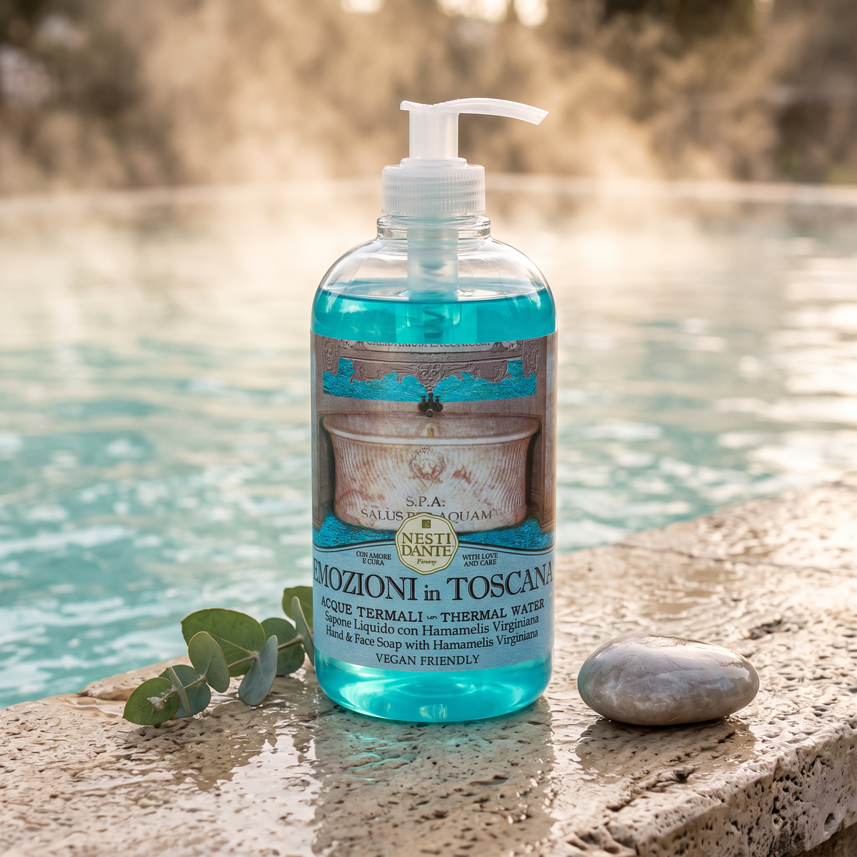 Nesti Dante Thermal Water & Hamamelis Liquid Soap 500ml | Mineral-Rich Wash