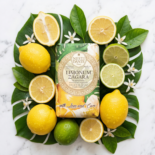 Nesti Dante Limonum Zagara Soap | Lemon Citrus Italian Vegetal Soap