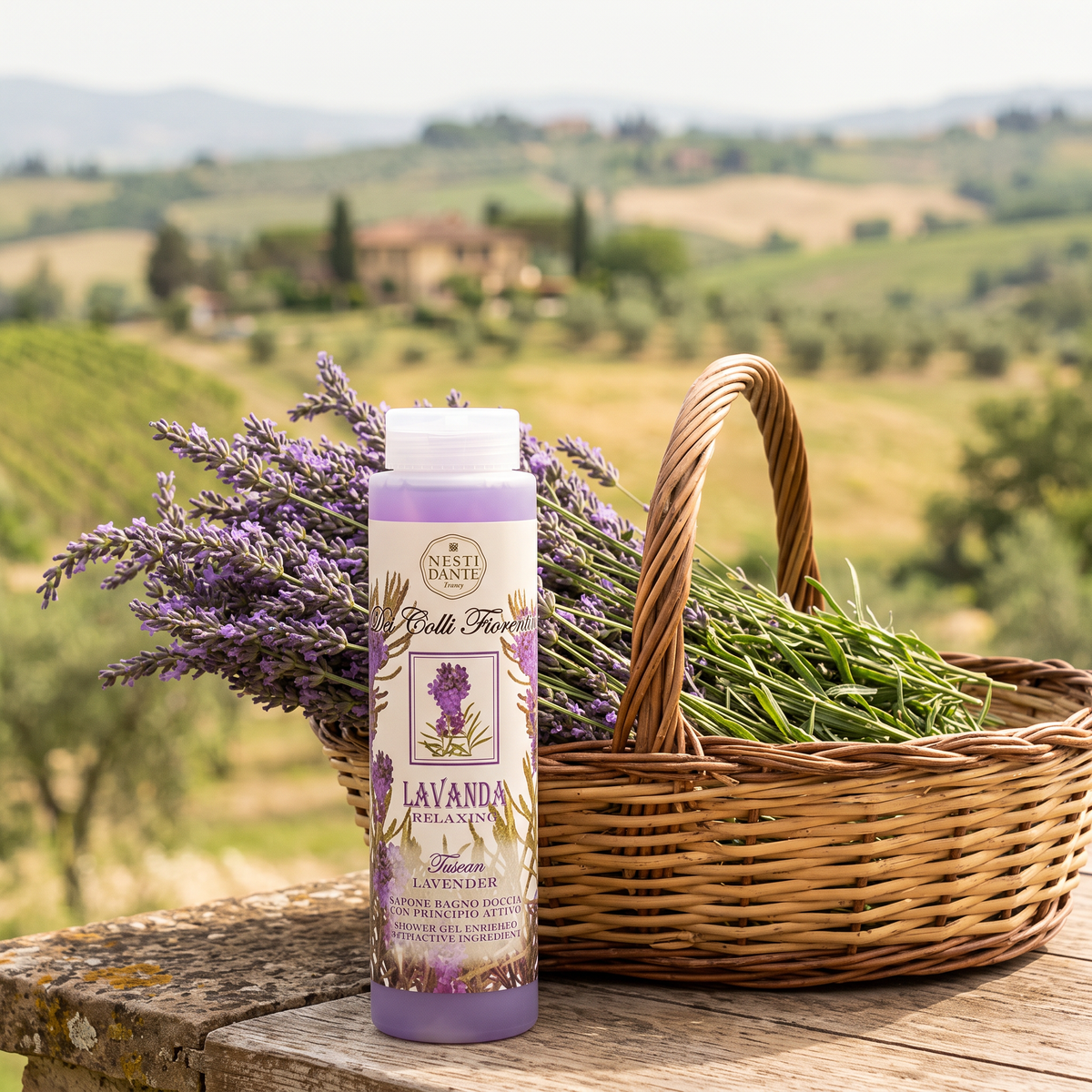 Nesti Dante Tuscan Lavender Shower Gel 300ml | Florentine Hills Fragrance
