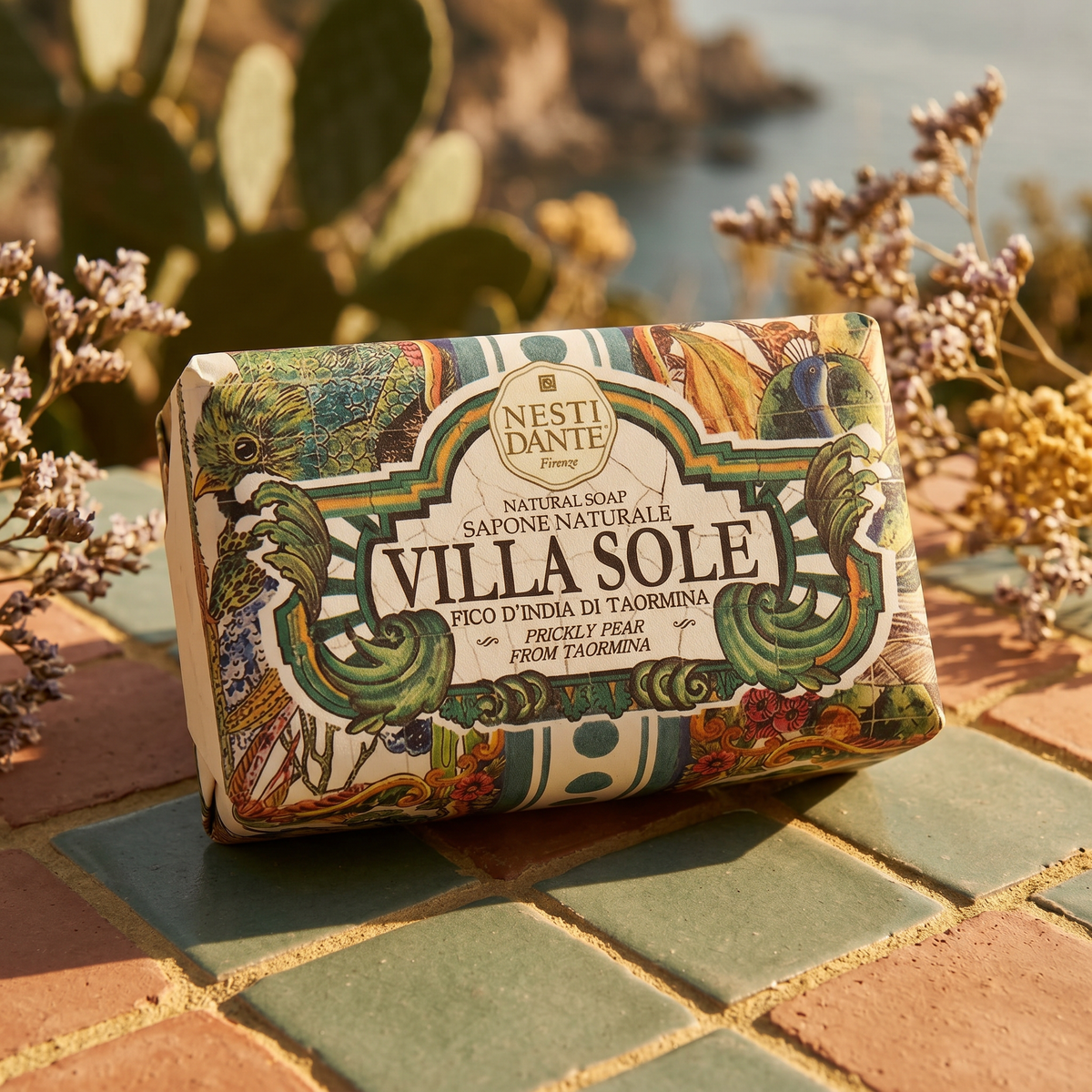 Nesti Dante Prickly Pear Soap 250g | Sicilian Taormina Fruit Soap