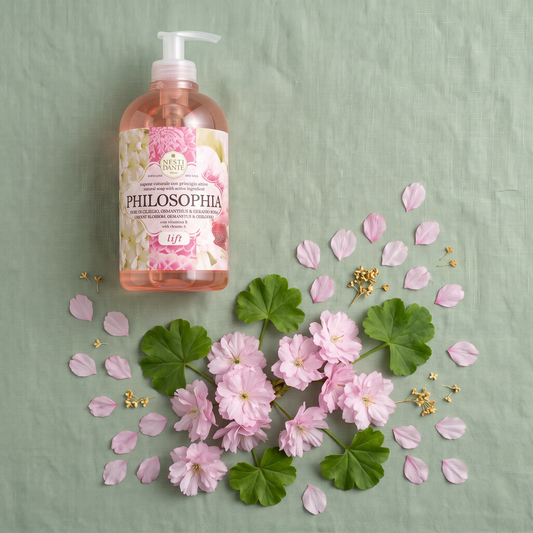 Nesti Dante Lift Liquid Soap 500ml | Firming Cherry Blossom & Geranium