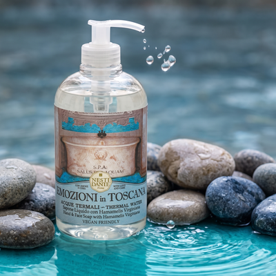 Nesti Dante Thermal Water & Hamamelis Liquid Soap 500ml | Mineral-Rich Wash
