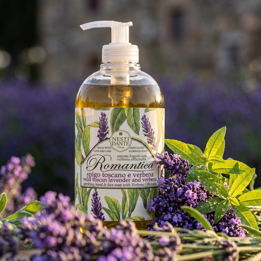 Nesti Dante Lavender & Verbena Liquid Soap 500ml | Aromatic Relaxing Wash