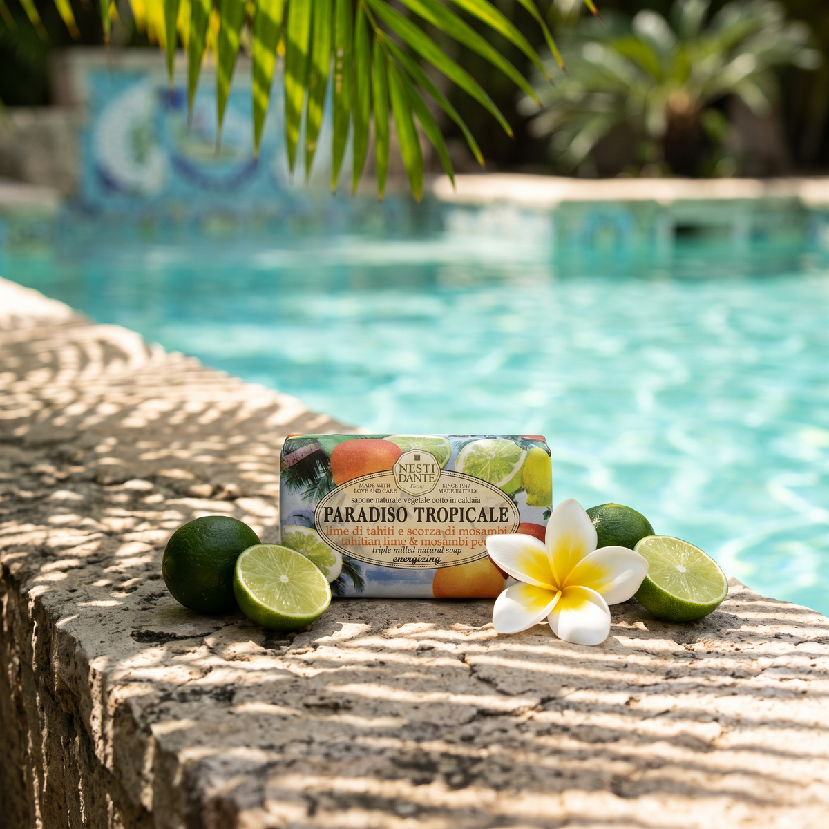 Nesti Dante Tahitian Lime & Mosambi Peel Soap 250g | Zesty Citrus Fragrance