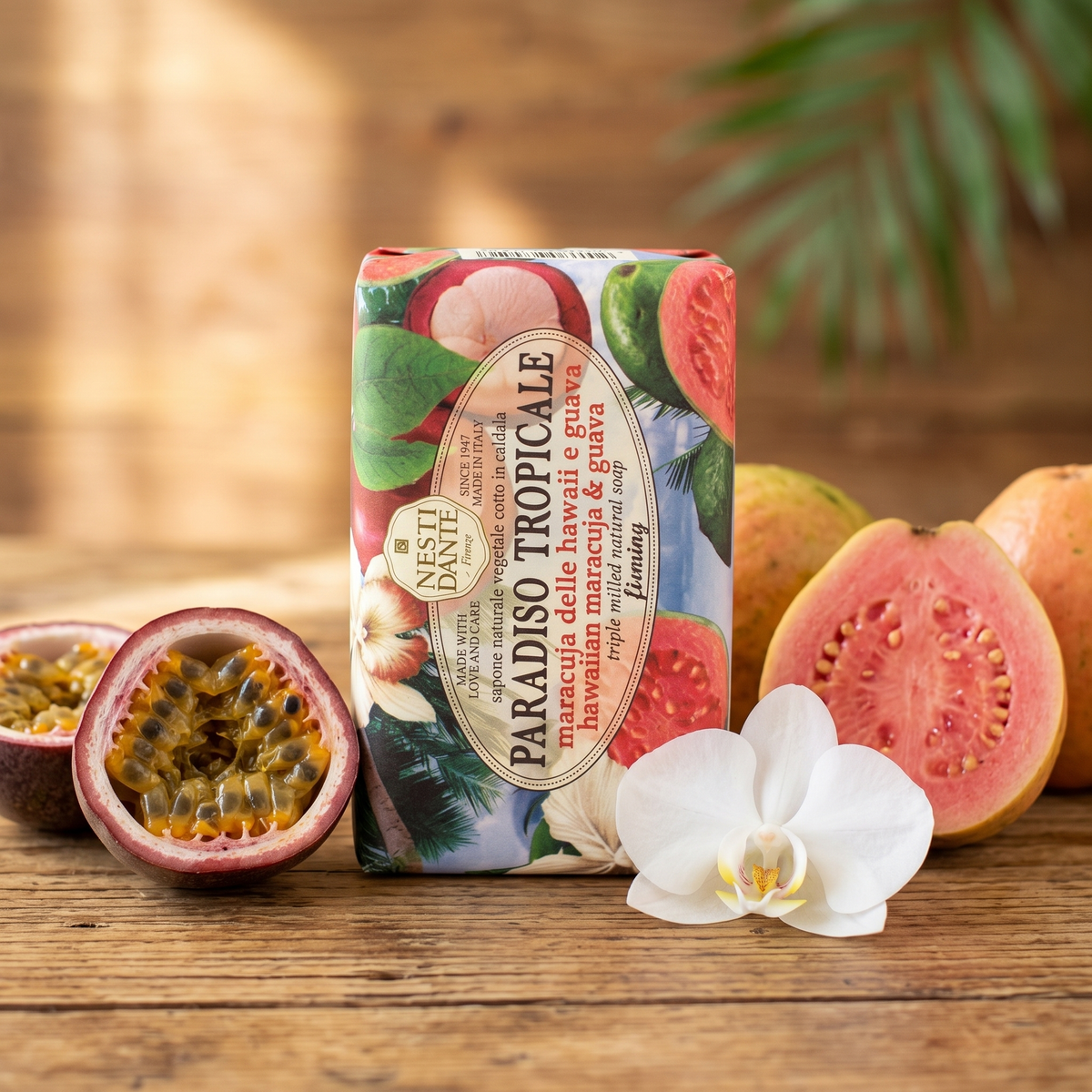 Nesti Dante Hawaiian Maracuja & Guava Soap 250g | Tropical Fruit Fragrance