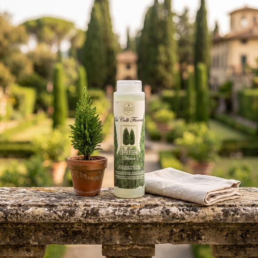 Nesti Dante Cypress Shower Gel 300ml | Woody Tuscan Hillside Wash