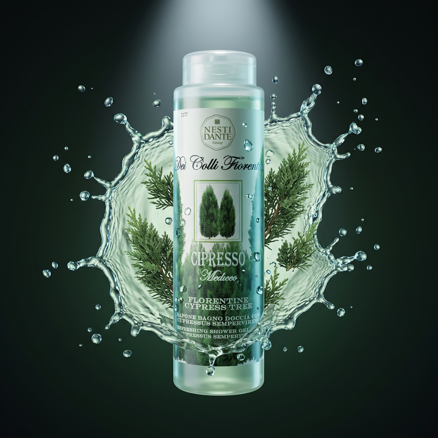 Nesti Dante Cypress Shower Gel 300ml | Woody Tuscan Hillside Wash