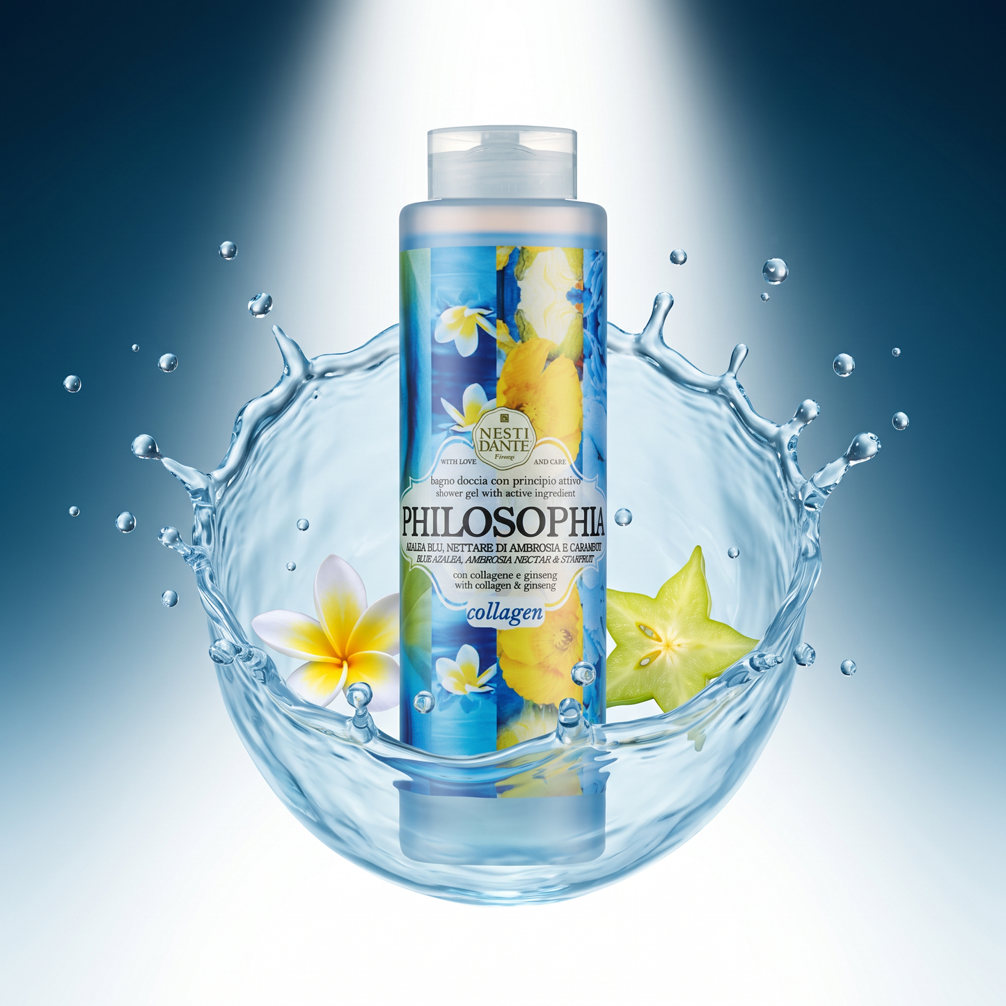 Nesti Dante Collagen Shower Gel 300ml | Anti-Aging Firming Wash