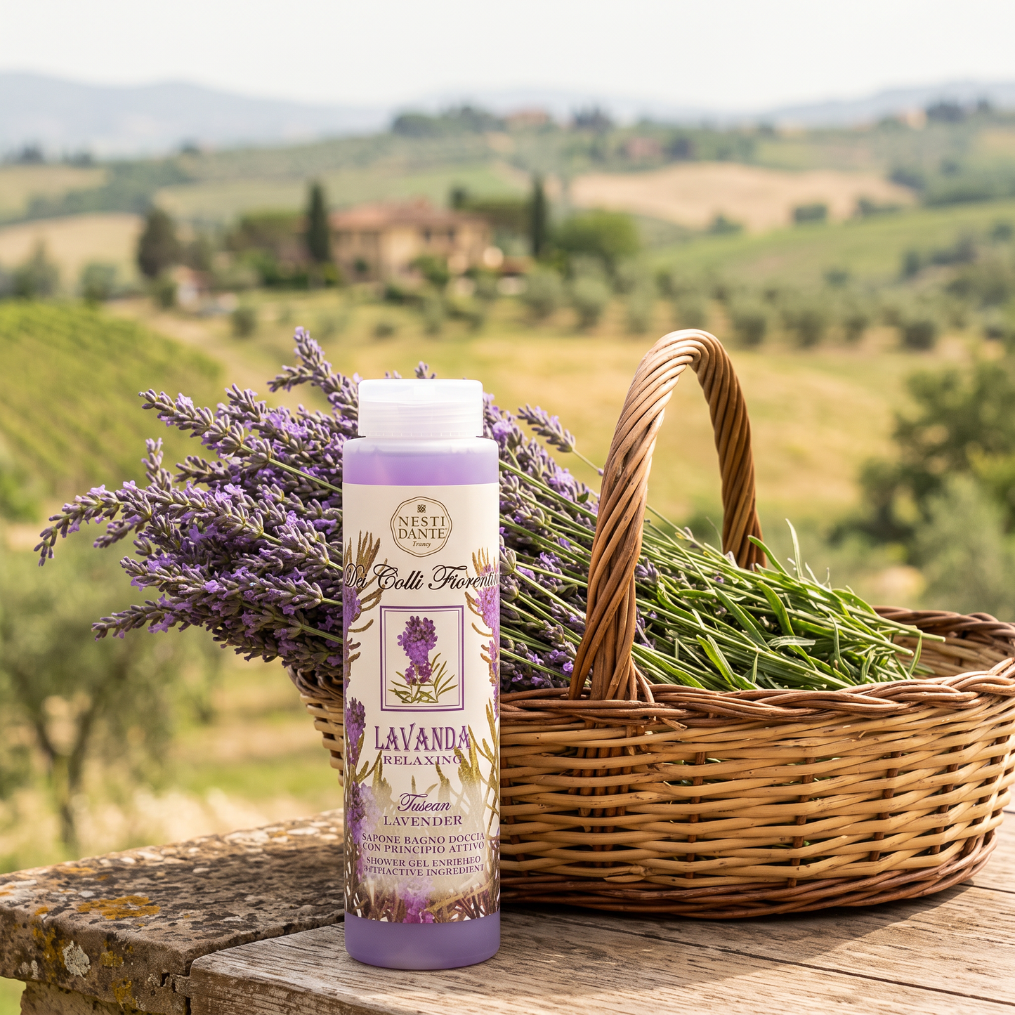 Nesti Dante Tuscan Lavender Shower Gel 300ml | Florentine Hills Fragrance