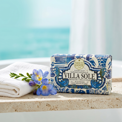 Nesti Dante Fresia Blu delle Eolie Soap 250g | Aeolian Islands Freesia Soap