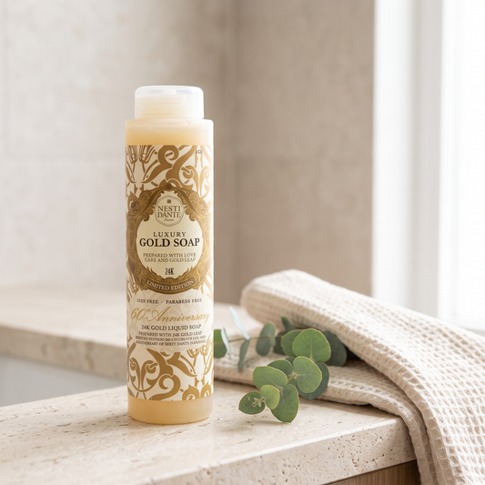 Nesti Dante Gold Bath & Shower Gel | Luxury Gold-Infused Wash