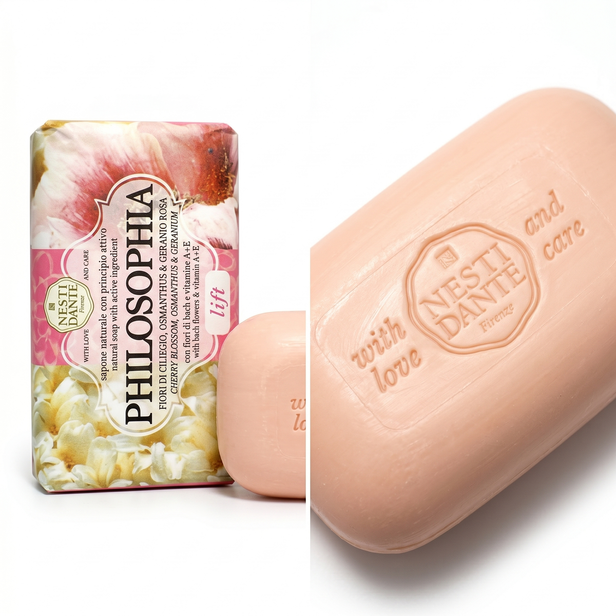 Nesti Dante Lift Soap 250g | Cherry Blossom & Geranium