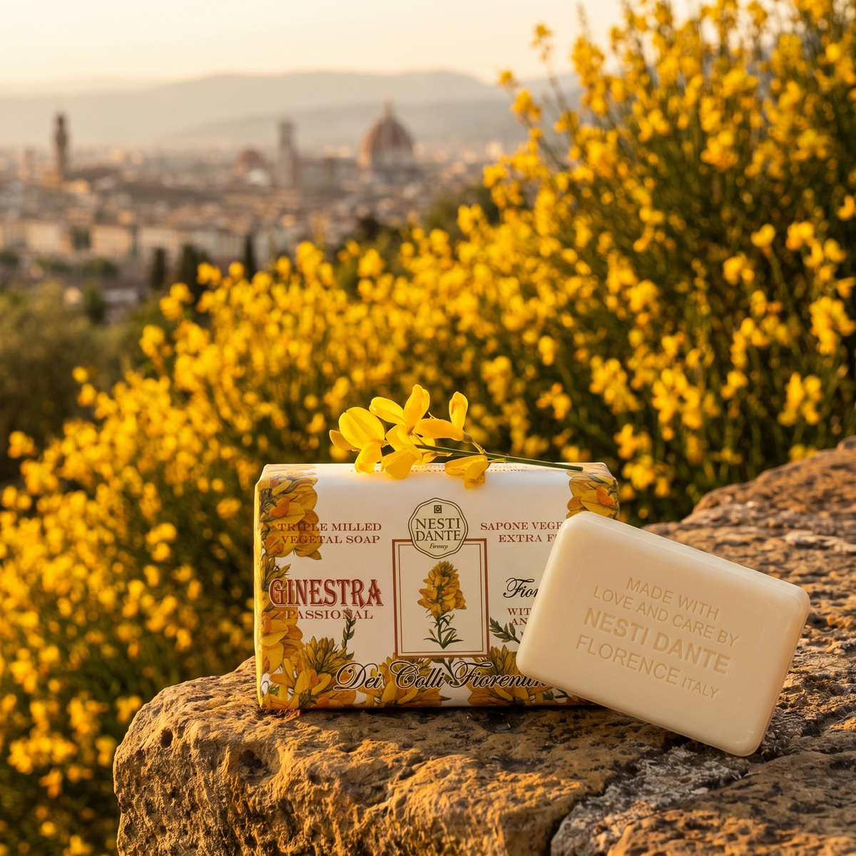 Nesti Dante Wild Broom Soap 250g | Ginestra Tuscan Hillside Scent