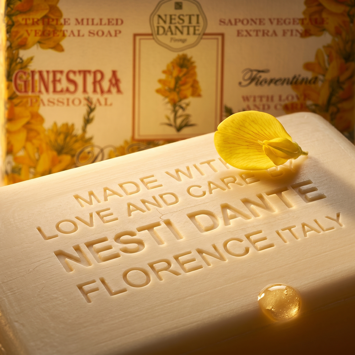 Nesti Dante Wild Broom Soap 250g | Ginestra Tuscan Hillside Scent