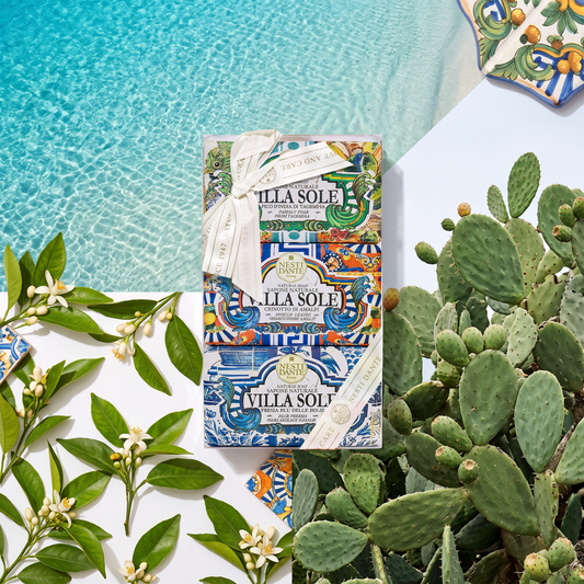 Nesti Dante Villa Sole Collection Gift Set | 3 Coastal Italian Soaps