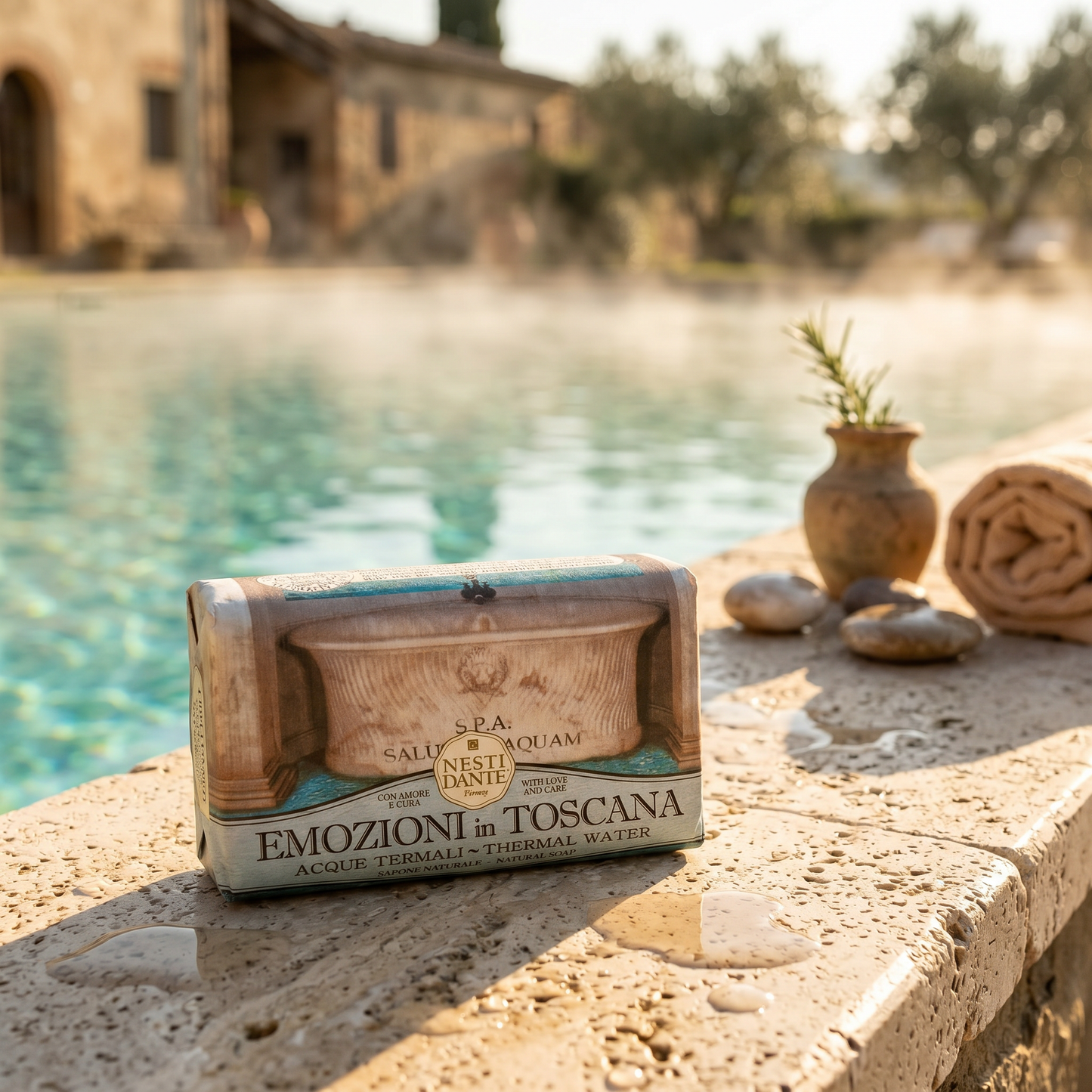 Nesti Dante Thermal Water & Hamamelis Soap 250g | Mineral Spring Fragrance