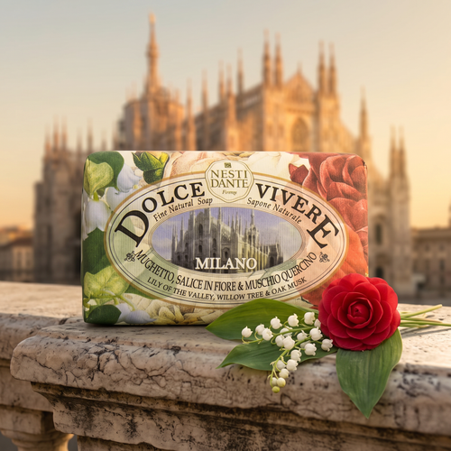 Nesti Dante Dolce Vivere Milano Soap 250g | Lily of the Valley, Willow Tree & Oak Musk