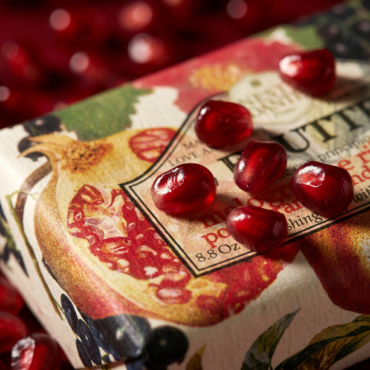 Nesti Dante Pomegranate & Blackcurrant Soap 250g | Antioxidant Fruit Soap
