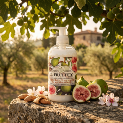 Nesti Dante Fig & Almond Milk Liquid Soap 500ml | Soothing Almond Milk Wash