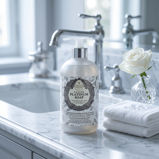 Nesti Dante Platinum Liquid Soap | Silky Platinum Infused Wash
