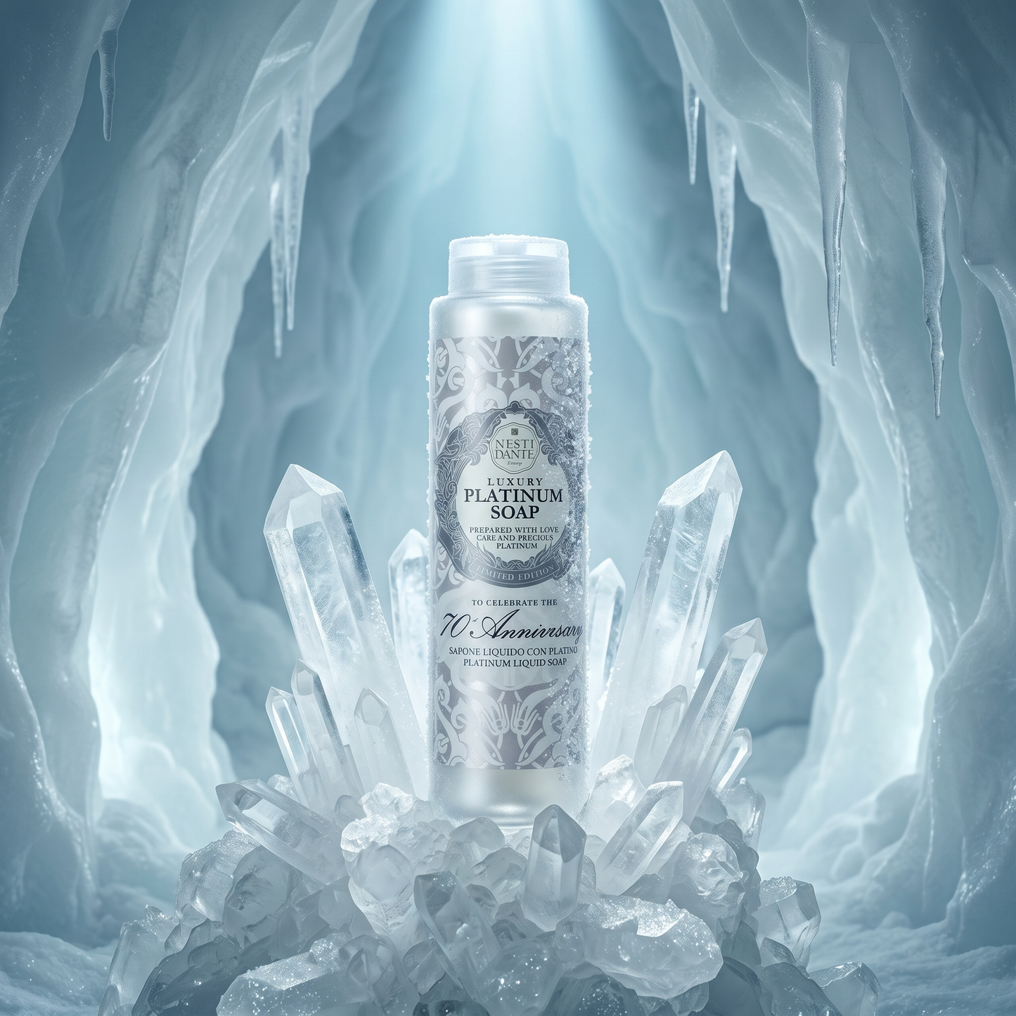 Nesti Dante Platinum Shower Gel 300ml | Silky Platinum Infused Wash