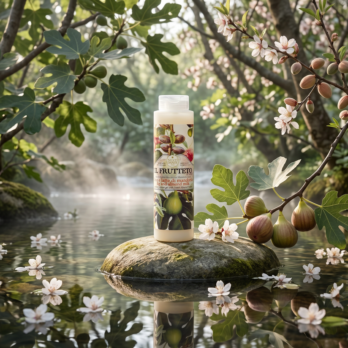 Nesti Dante Fig & Almond Milk Shower Gel 300ml | Nourishing Daily Ritual