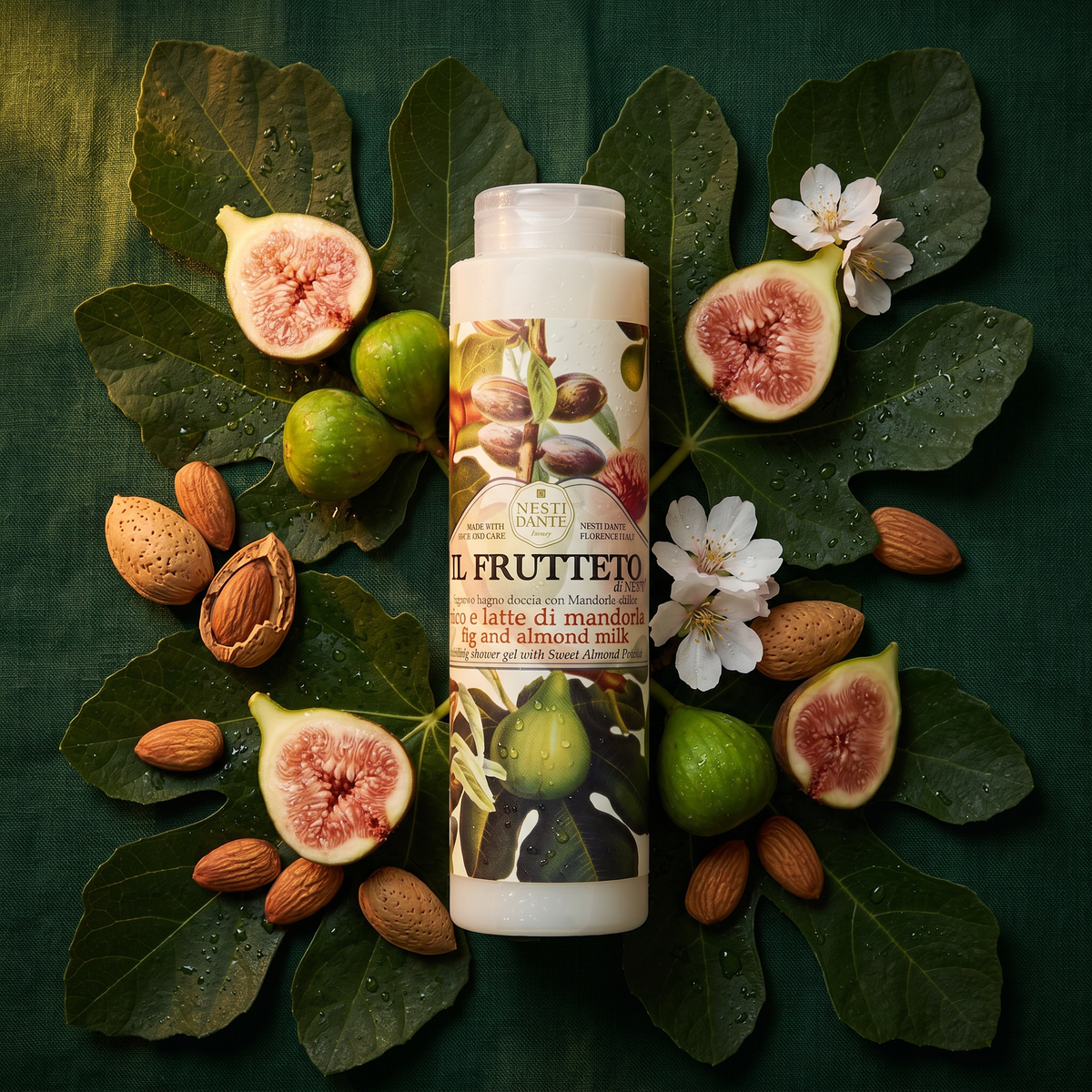 Nesti Dante Fig & Almond Milk Shower Gel 300ml | Nourishing Daily Ritual