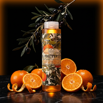 Nesti Dante Olive Oil & Tangerine Shower Gel 300ml | Moisturizing Citrus Wash