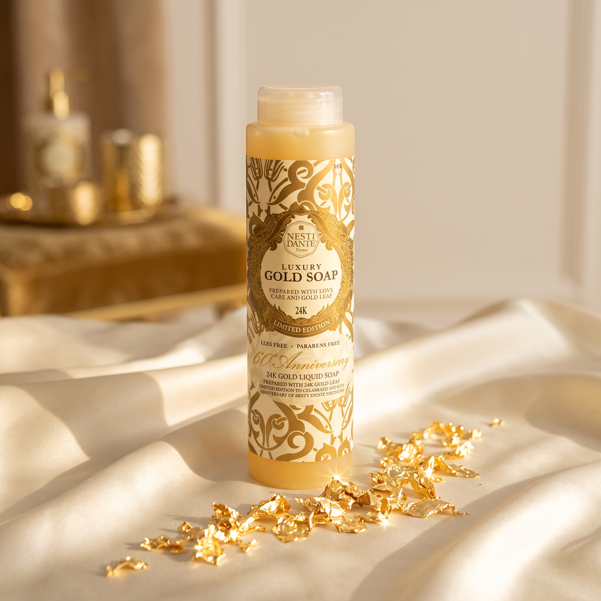Nesti Dante Gold Shower Gel 300ml | Luxury Gold-Infused Wash