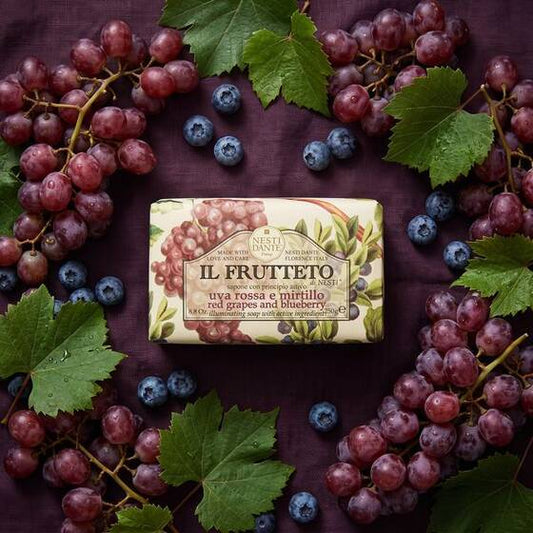 Red Grapes and Blueberry